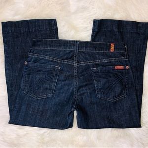 7 For All Mankind Crop Dojo Size 26